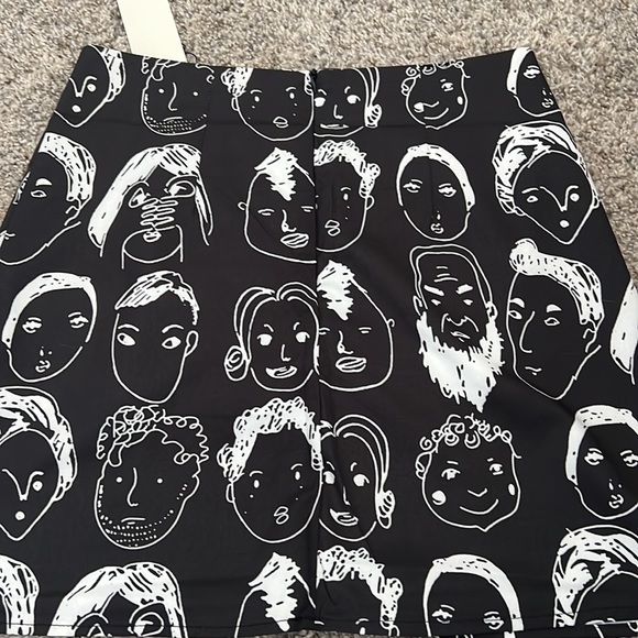 NWT SHEKOU WOMENS UNIQUE SKIRT - Picture 3 of 3